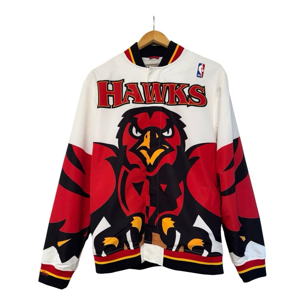 Atlanta Hawks Mitchell & Ness 95-96 Authentic Warm Up Jacket - Mens M
